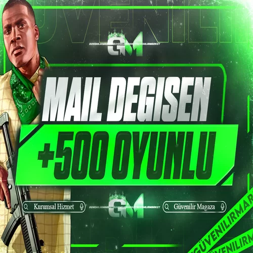 Epic Games +500 Oyunlu Mail Değişen